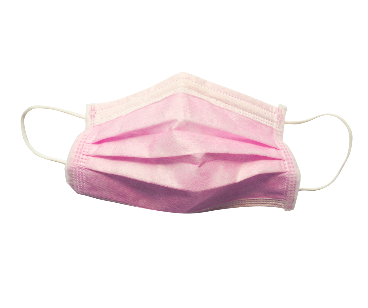 Pink Disposable face mask image, Disposable face mask png, transparent Disposable face mask png hd images